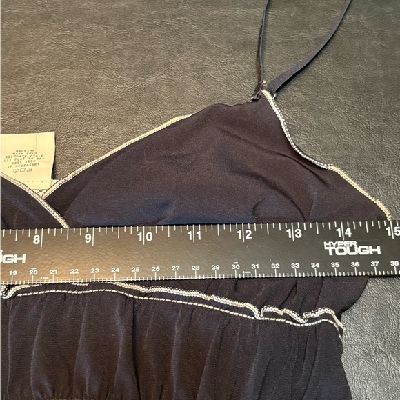 Max Studio Black Spaghetti Strap Long Dress - Picture 10 of 12